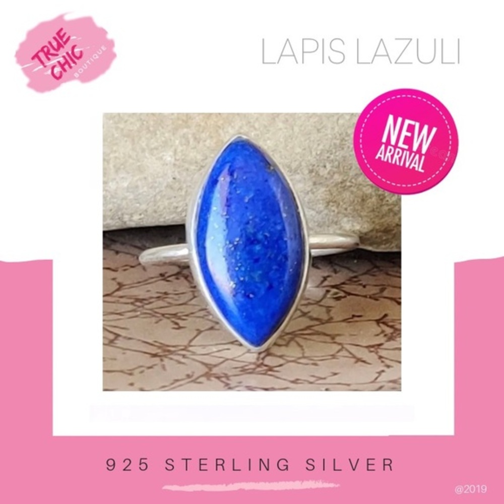 Natural Lapis Lazuli Ring